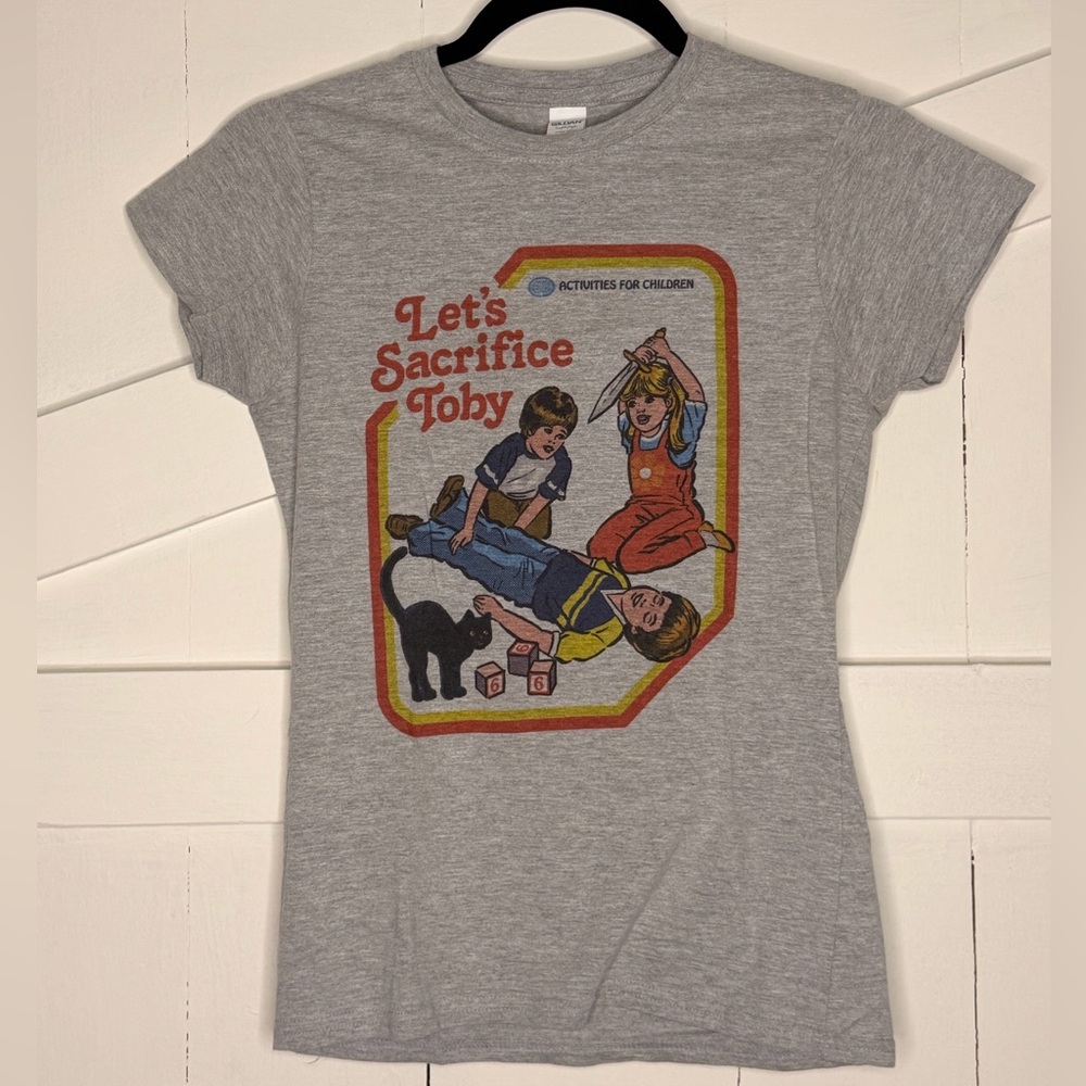 Gray Graphic T-Shirt